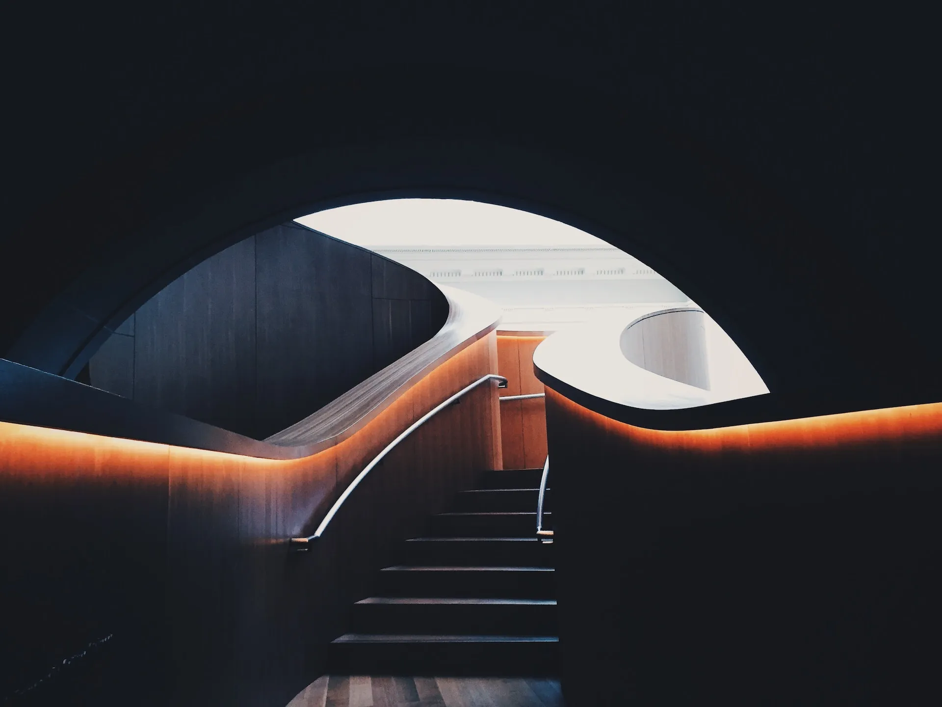 Stairs in Tunnel